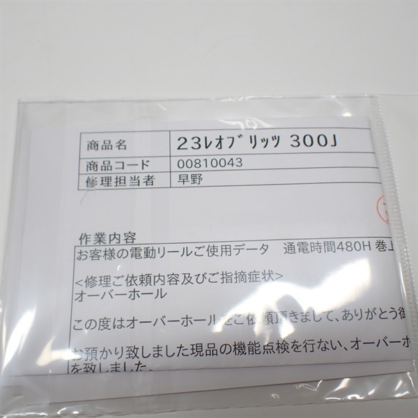 ２３レオブリッツ３００Ｊ